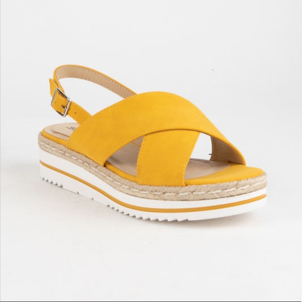 NEW SODA Espadrille Sandals